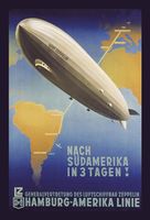 Blechschild-ZEPPELIN-IN 3 TAGE NACH NORD