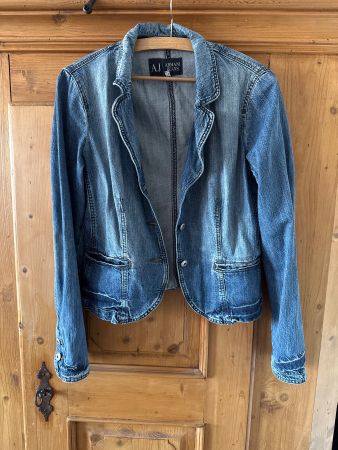 Armani Jeans Jeansjacke Damen Gr. 40
