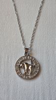 ZODIAK Halskette [Stier] Silberfarbe Astrologie Schmuck NEU