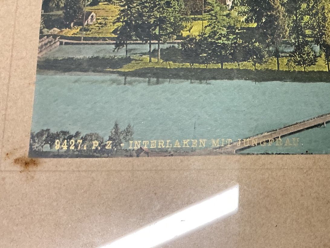 Gravures: Stiche, Interlaken und Aeschi – D'occasion à Giswil par Guardia75 1