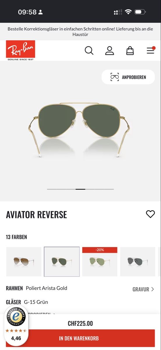 Ray-Ban Occhiali & Lenti: Aviator Reverse Rayban – Nuovo (secondo la descrizione) da Embrach venduto da mar_m9rq 2