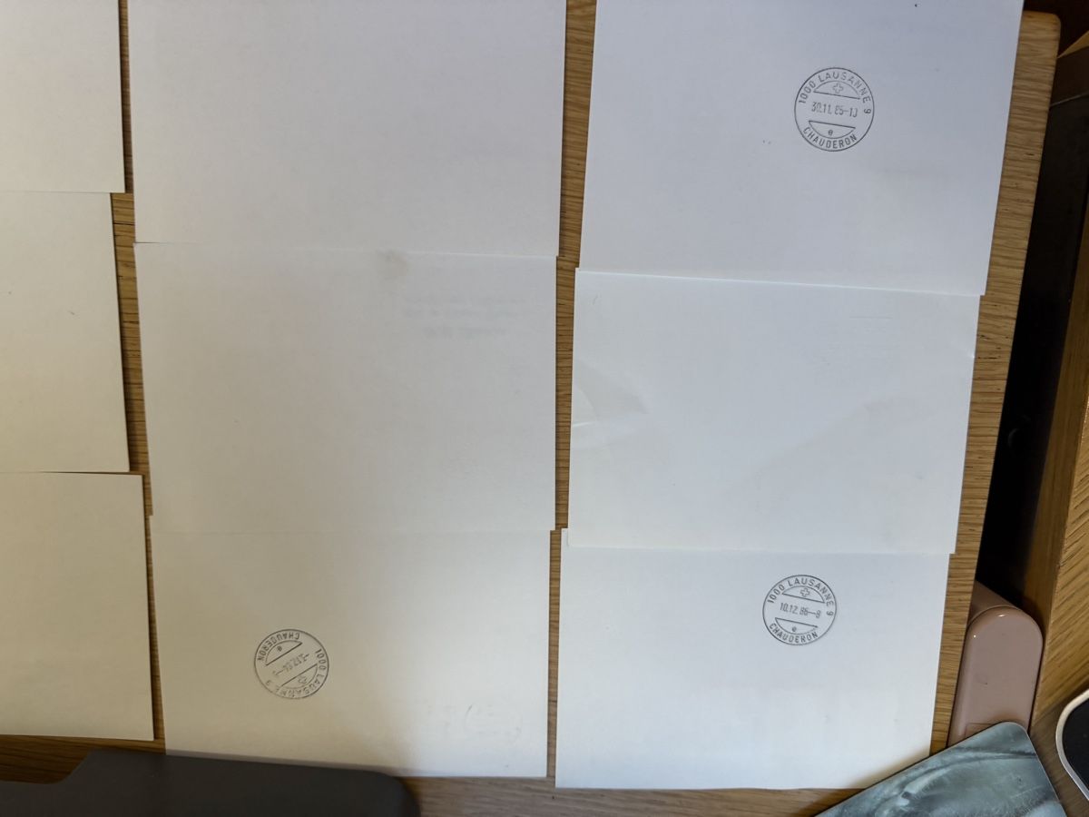 Tutti i francobolli: 27 Karten Tag der Briefmarken – Nuovo (secondo la descrizione) da Murgenthal venduto da Tina_4055 5