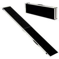 Alu Auto-Hunderampe faltbar 244x38cm