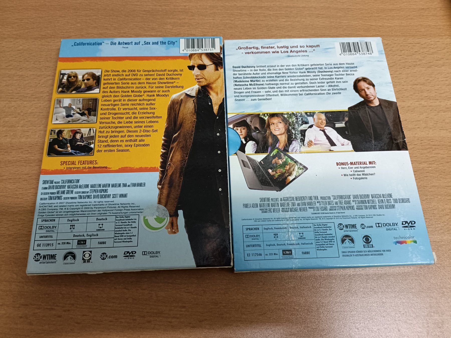 Alle DVDs: Californication Staffel 1 und 2 – Gebraucht aus Köniz von Movieportal007 1