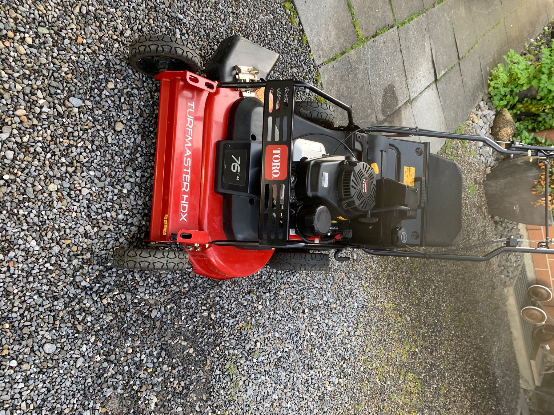 Toro Tagliaerba: Toro Rasenmäher Turfmaster 76 cm – Usato da Rain venduto da 62Biene 1