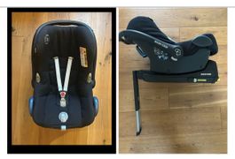 Maxi-Cosi Cabriofix Car Seat with EasyBase - Black!