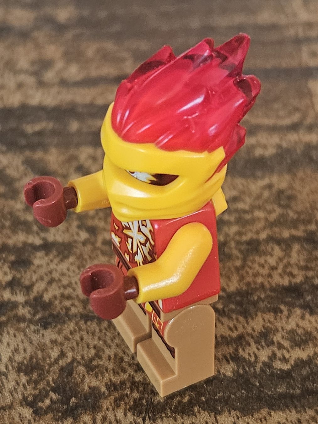 Lego Kit di costruzioni: lego figurine ninjago njo0747 Kai - Core Spinjitzu – Usato da Confignon venduto da Ecrofigs 3