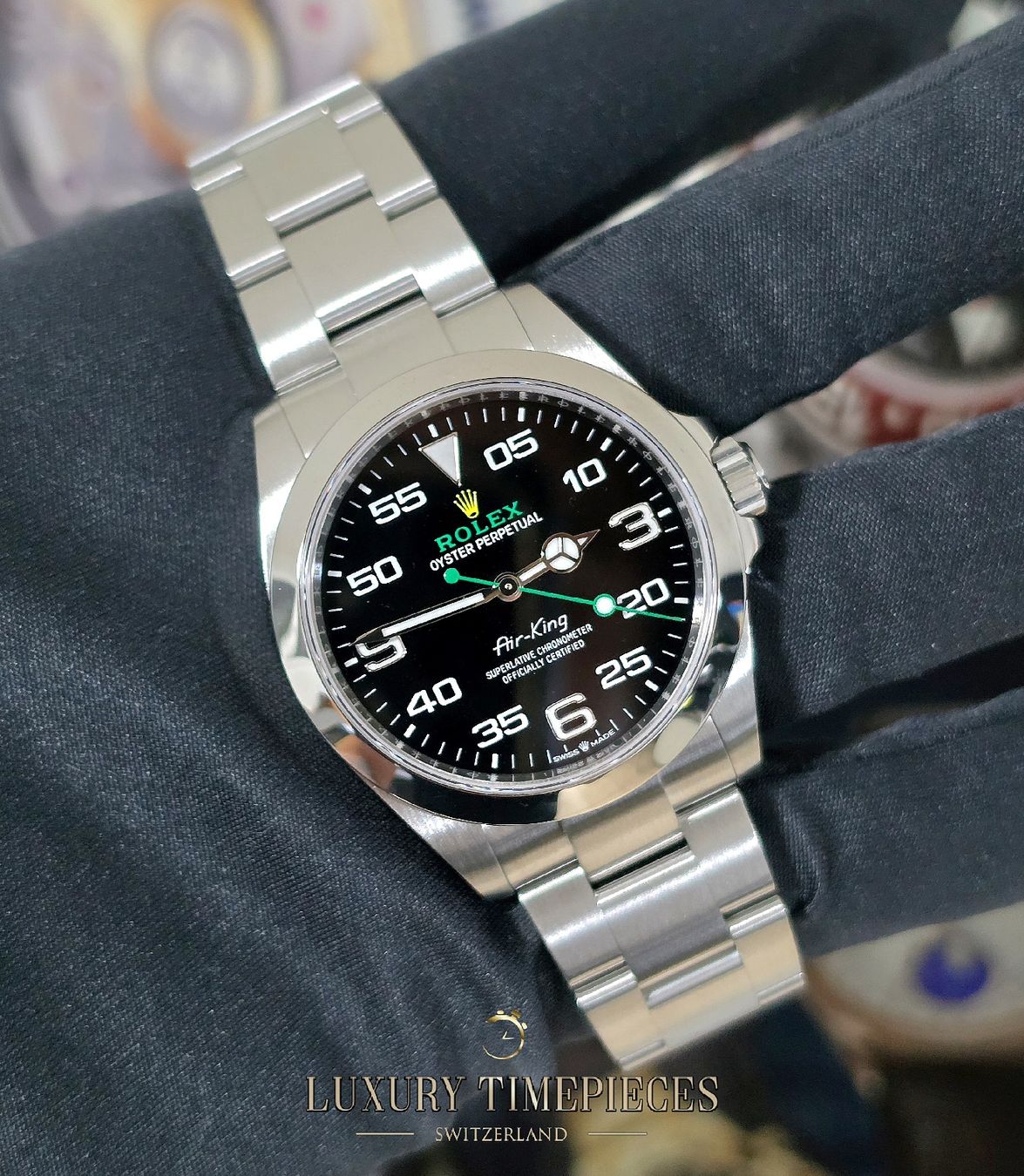 Rolex Montres: ROLEX AIRKING / 2022 / FULL SET – D'occasion à Zuzwil SG par LuxuryTimepieces