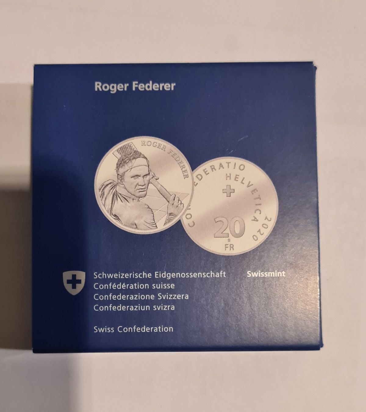 Tutti le monete: Federer monnaie – Nuovo e nell'imballaggio originale da Estavayer-Le-Lac venduto da limo-nade