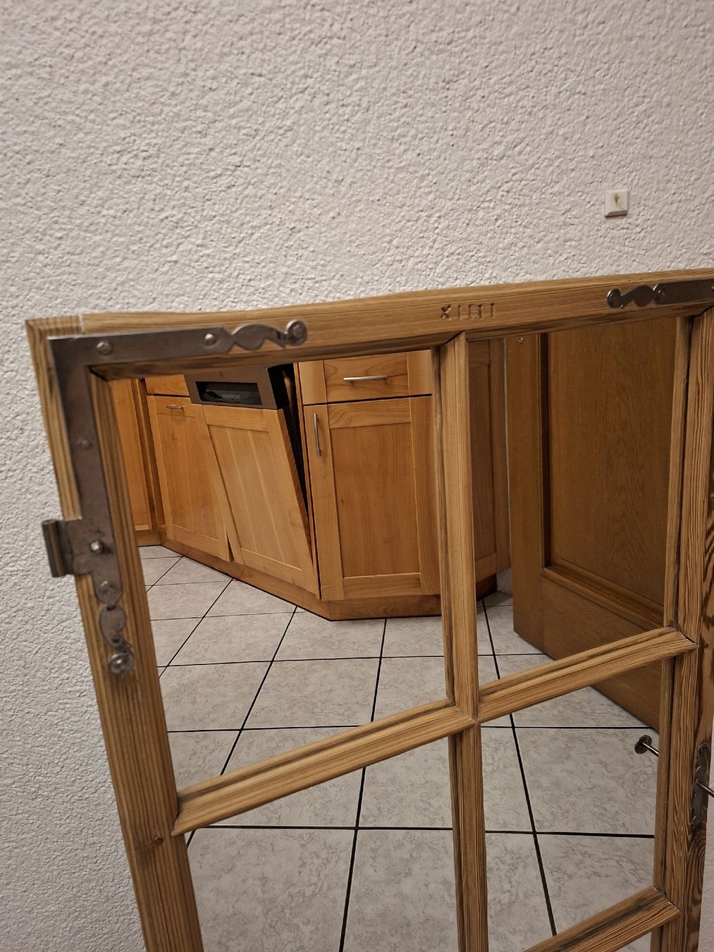 Fenster: Antikes 6teiliges Fenster mit Spiegel – Gebraucht aus Ganterschwil von HeidiuPeter 1