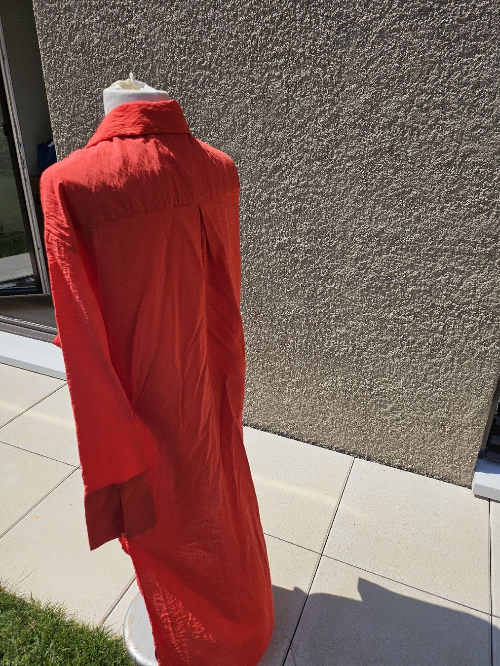 H&M Vestiti: Blusenkleid ca. gr. 38 bis 42 orange – Usato da Allschwil venduto da na.wi.90 1