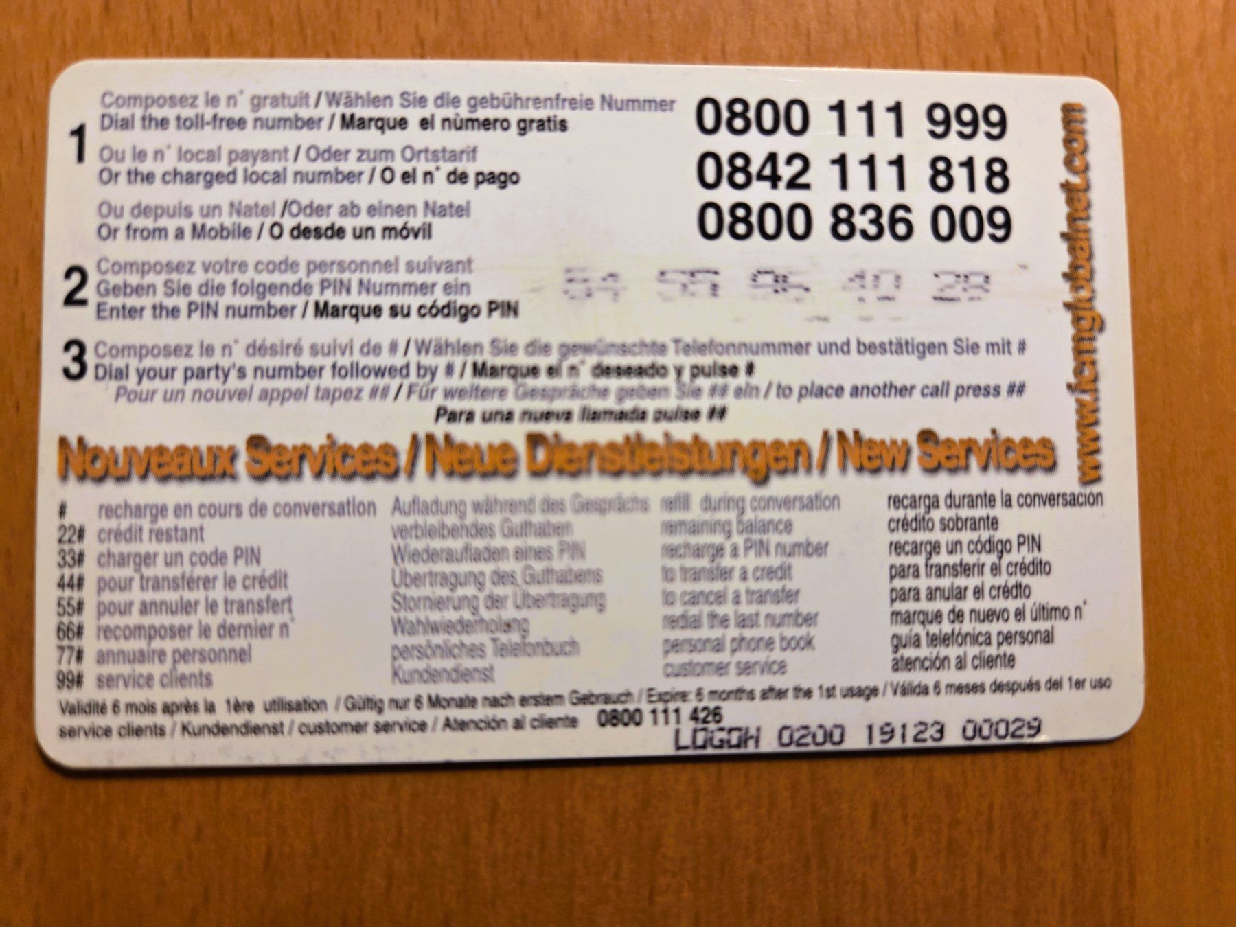 Schede telefoniche: PREPAID - SCHWEIZ – Usato da Brüttisellen venduto da Nighttrain 1