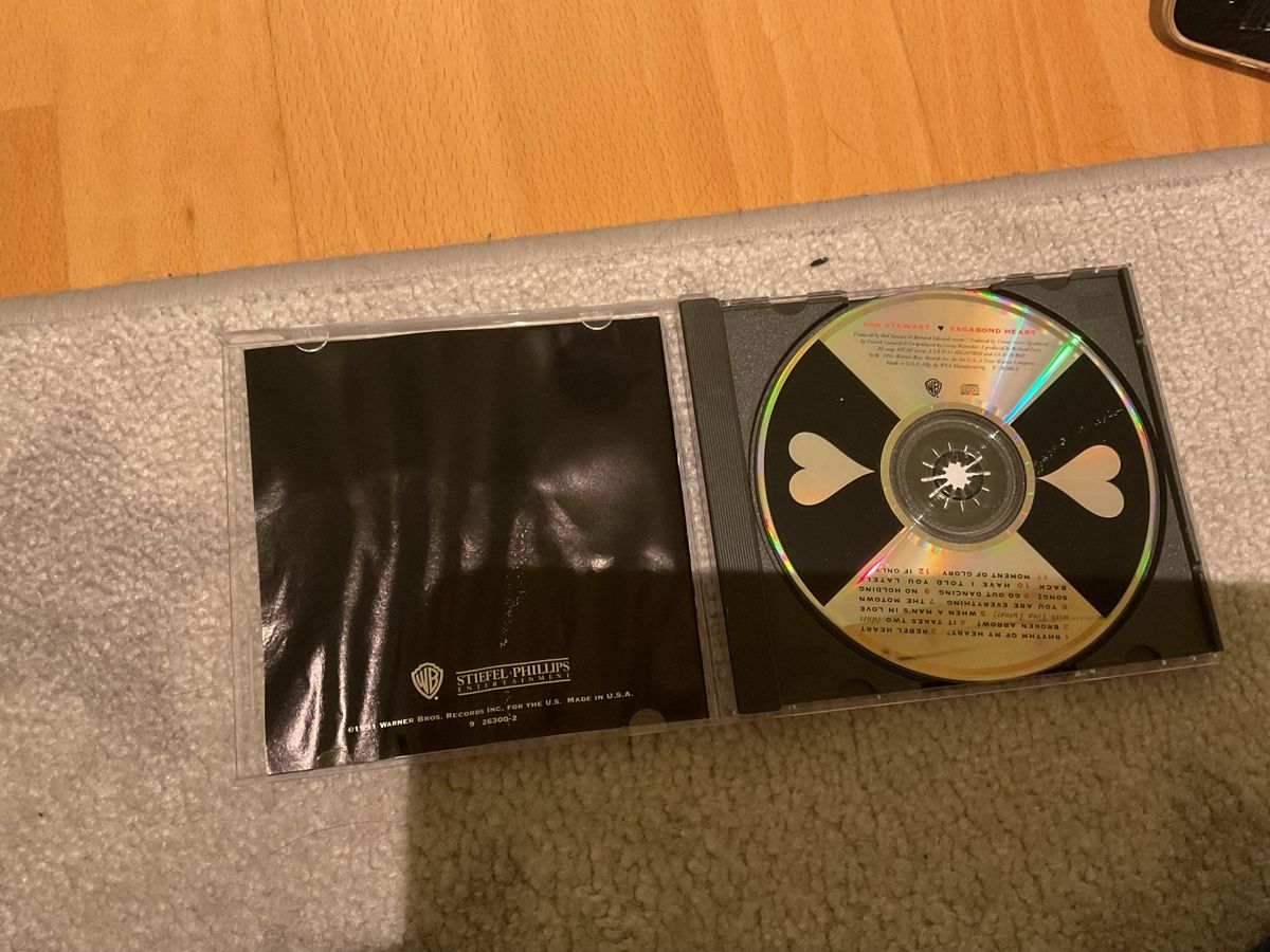 CD: Rod Stewart - Vagabond Heart CD – Usato da Grub SG venduto da Vinciguerra 1