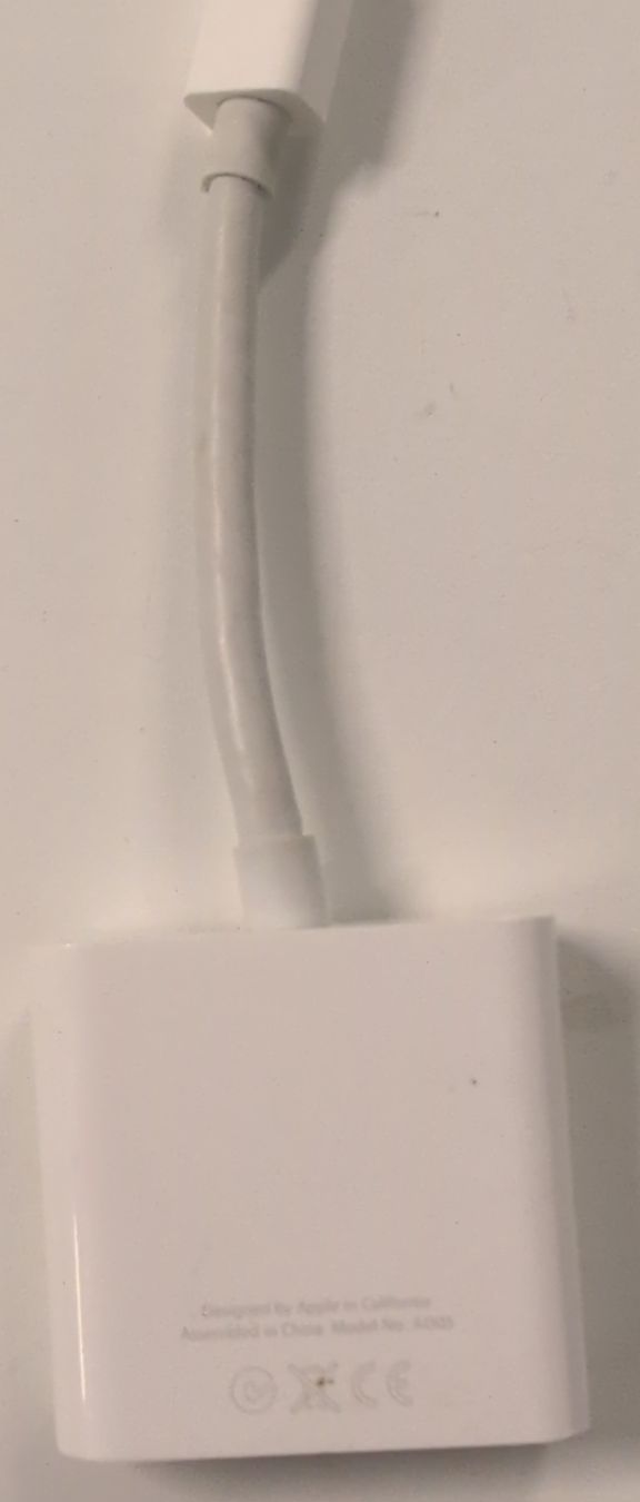 Apple Laufwerke & Adapter: Adaptateur Apple Lightning vers AV numérique 2ème génération – Gebraucht aus Montreux von kambio