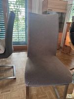 6x Stühle mit waschabaren Überzügen