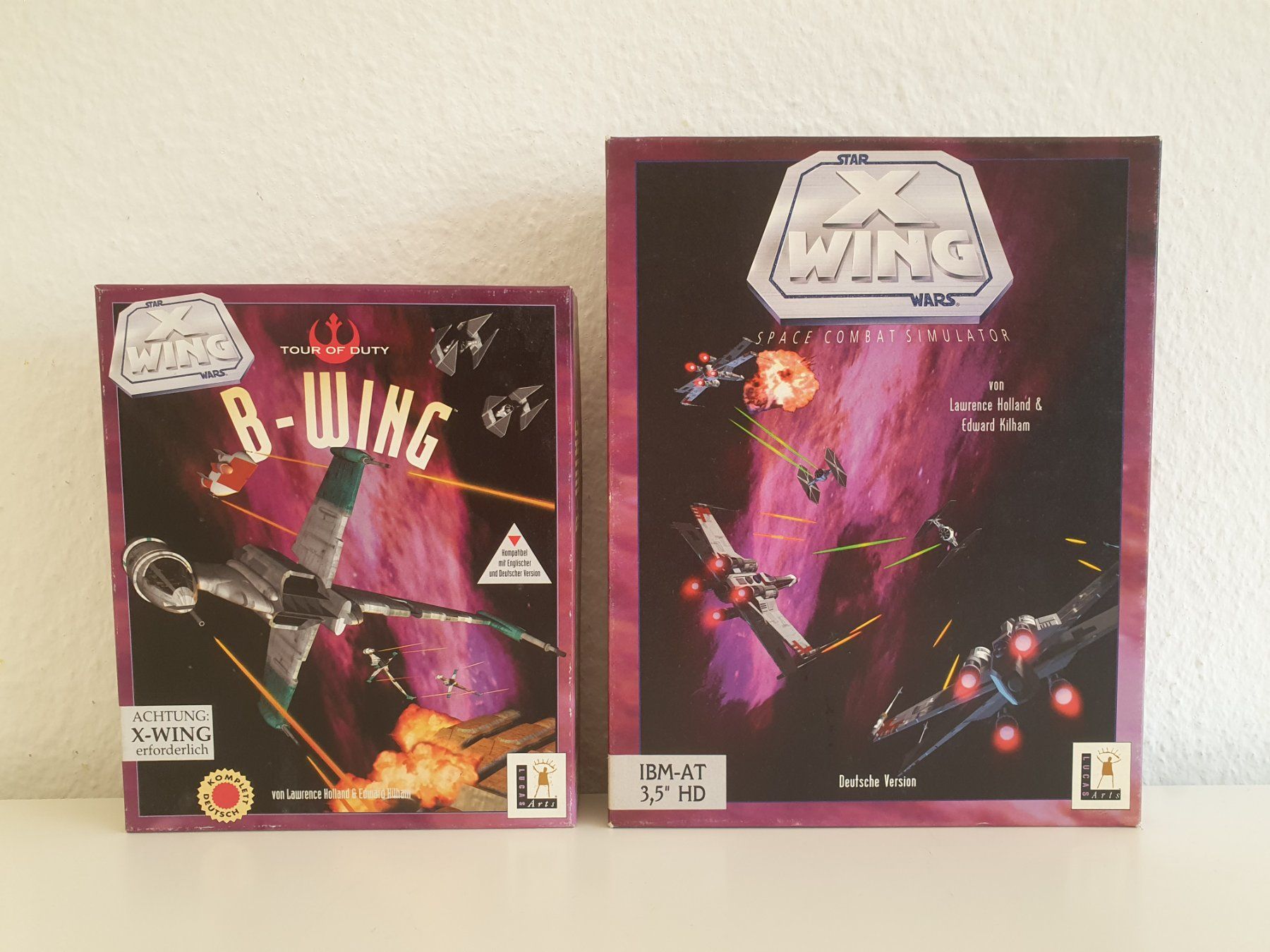 Spiele: PC Game Star Wars X-Wing 1993 +Add-On B-Wing Big Box Bundle – Gebraucht aus Greifensee von perfectioN88 1