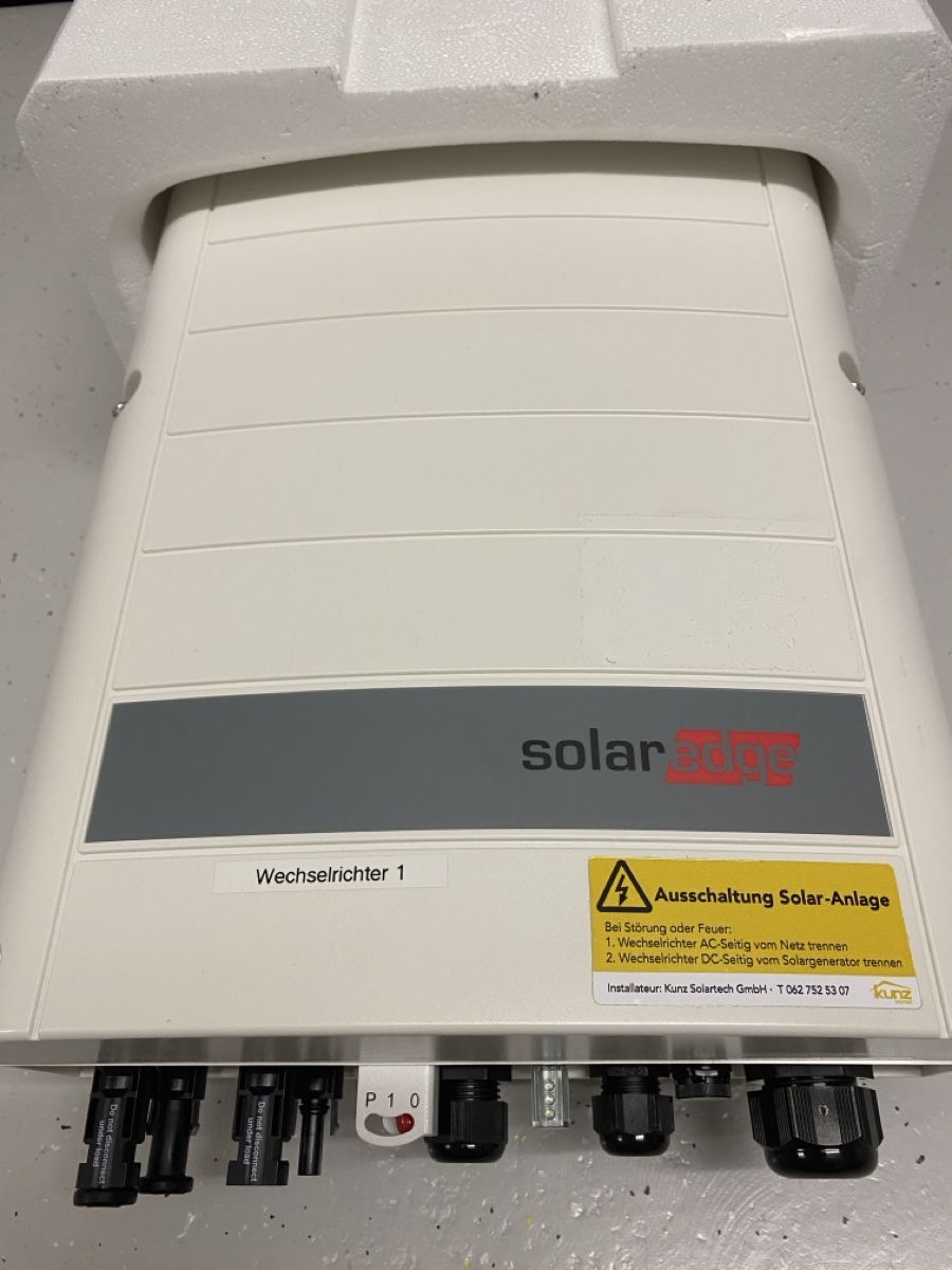 SolarEdge Inverter: Wechselrichter Solaredge SE10K – Usato da Menziken venduto da wysa01