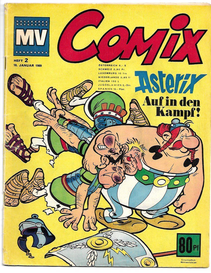 Comics: MV Comix Nr 2 1969, Asterix, Obelix, Dan Cooper, Mickyvision – Gebraucht aus Winterthur von Wolfensberg