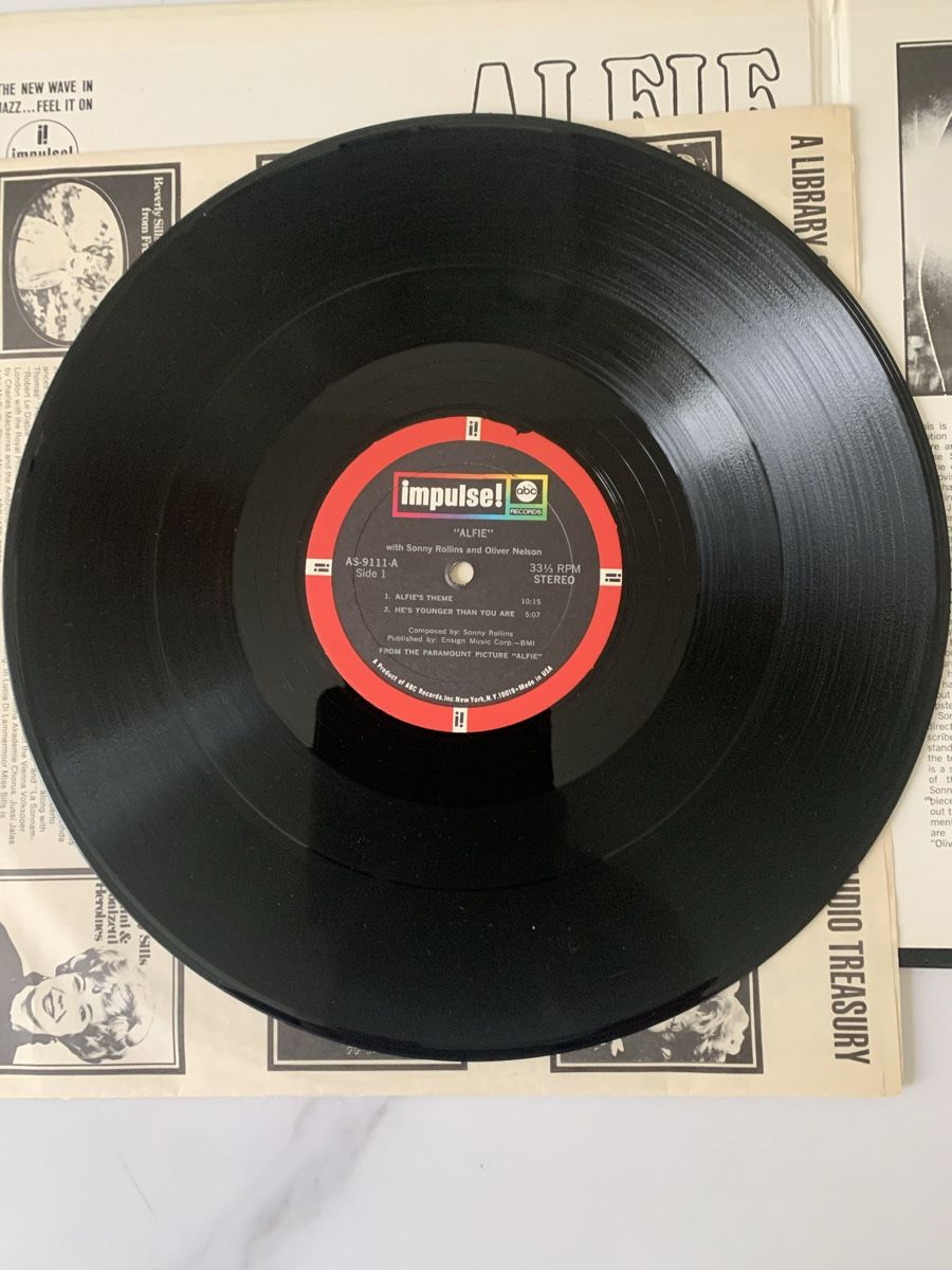 Schallplatten: Sonny Rollins /Alfie – Gebraucht aus lausanne von Ccheche 3