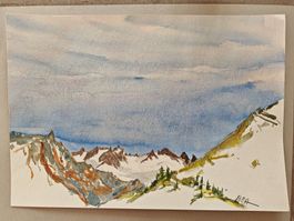 BENNO CAMENZIND – Blick ins Silvretta-Massiv