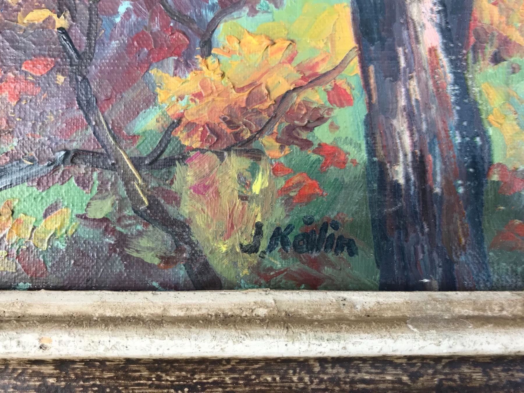 Dipinti: Ölgemälde Landschaft von Joseph Kälin – Usato da Rünenberg venduto da Fendi02 2