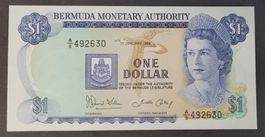 1 DOLLAR / BERMUDA 1986 (BANKFRISCH)