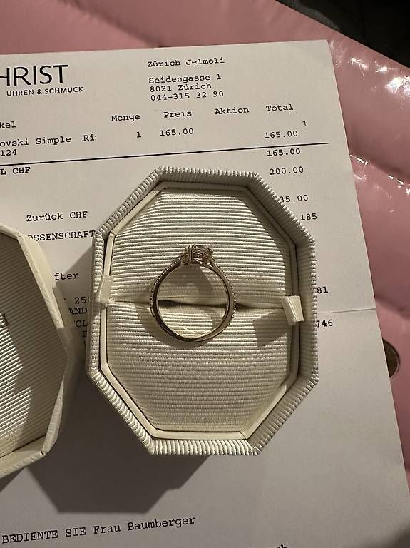 Swarovski Anelli: Swarovski Ring neu ungetragen – Usato da Schaffhausen venduto da jul_nt8x