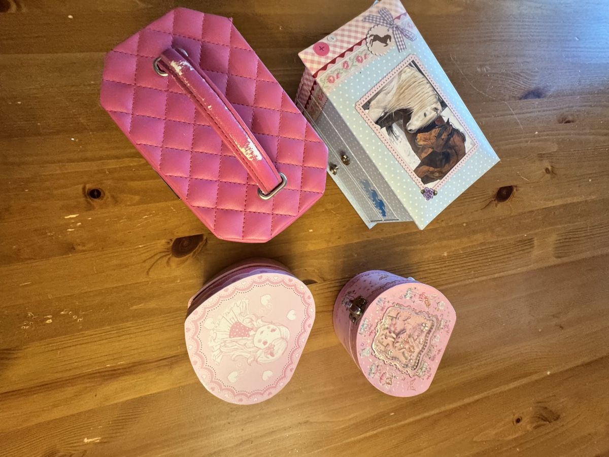 Tutte le decorazioni: 2 accessories box  plus 2 carillon madchen – Usato da Küssnacht am Rigi venduto da ciucchino 8