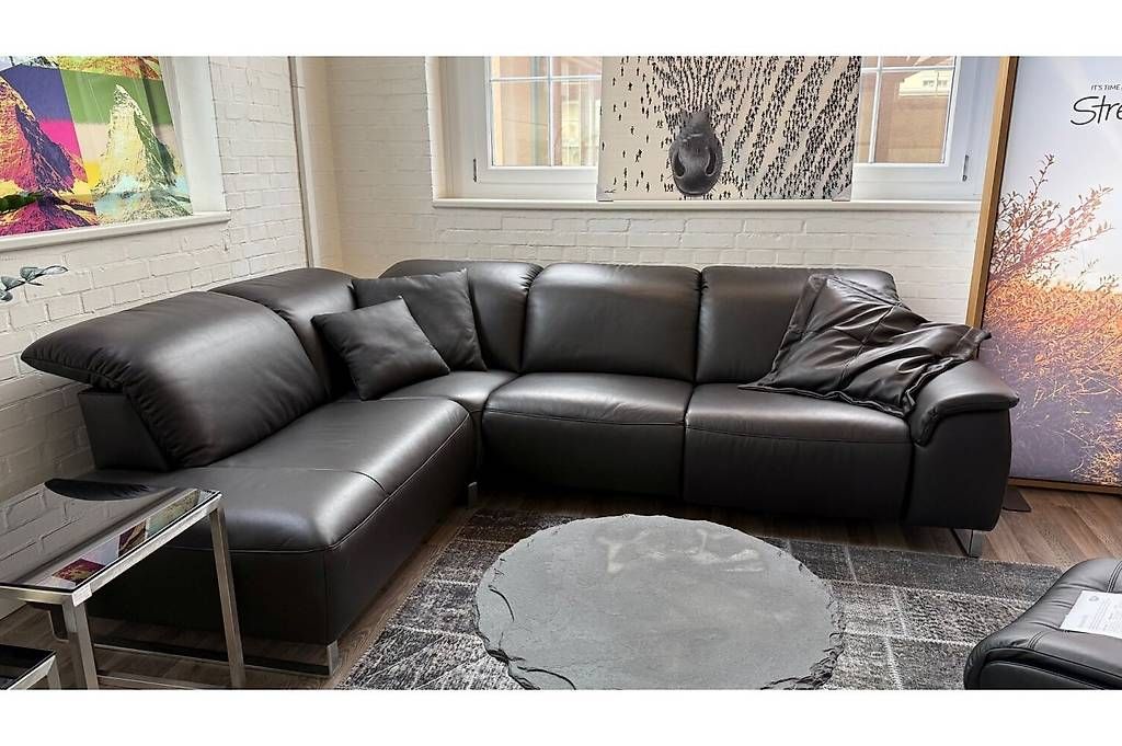 Divani: Ecksofa Empire in Leder Ausstellungsmodell – Nuovo (secondo la descrizione) da Bischofszell venduto da deluxe-moebel 1