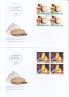 SBK 1134 - 1135 im 4er-Block FDC
