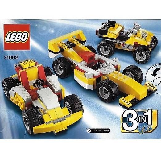 Kit di costruzioni: LEGO® Creator 31002 Rennwagen – Usato da Kastanienbaum venduto da Lukas_A. 1