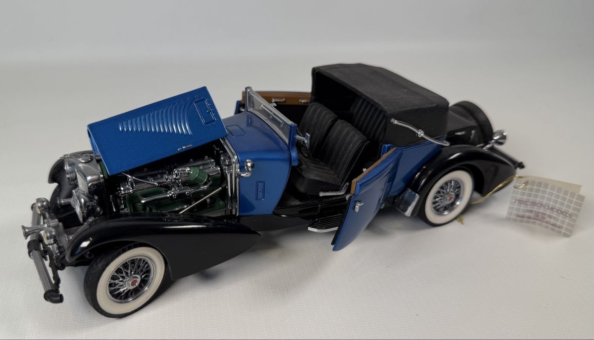 Franklin Mint Modellini d'auto: Franklin Mint 1933 Duesenberg J Cabriolet 1:24 – Usato da Rombach venduto da vir_2dsd