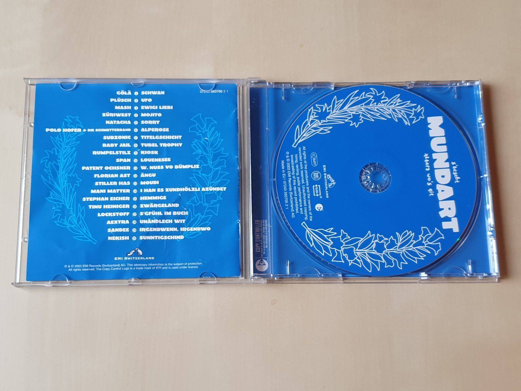 CD: s bescht Mundart Album wos git – Usato da Stansstad venduto da collectorsshop 2