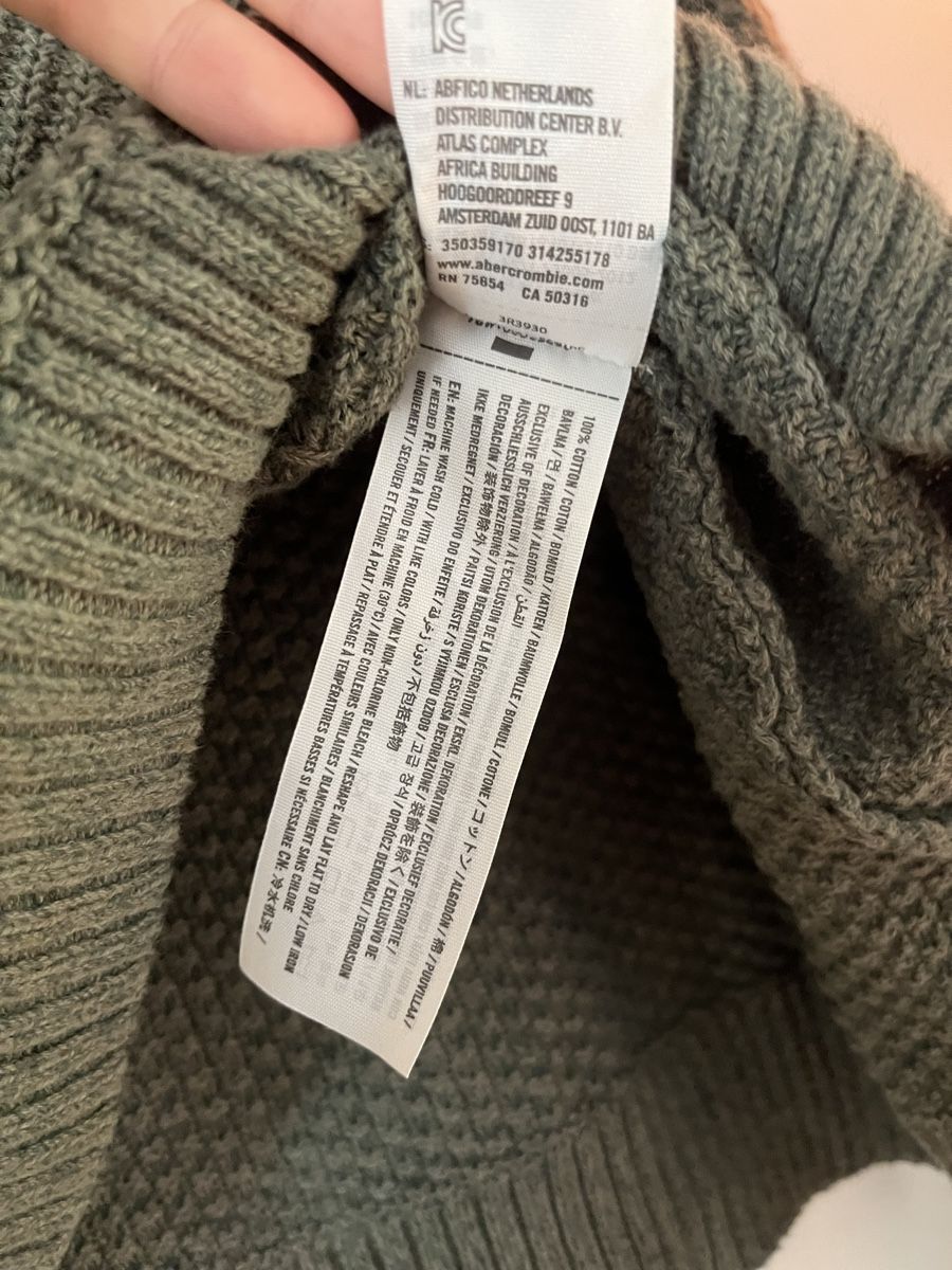Hollister Pullover & Sweatshirts: Hollister Strickpullover Gr. S, Khaki – Gebraucht aus Zürich von Closetbesties 2