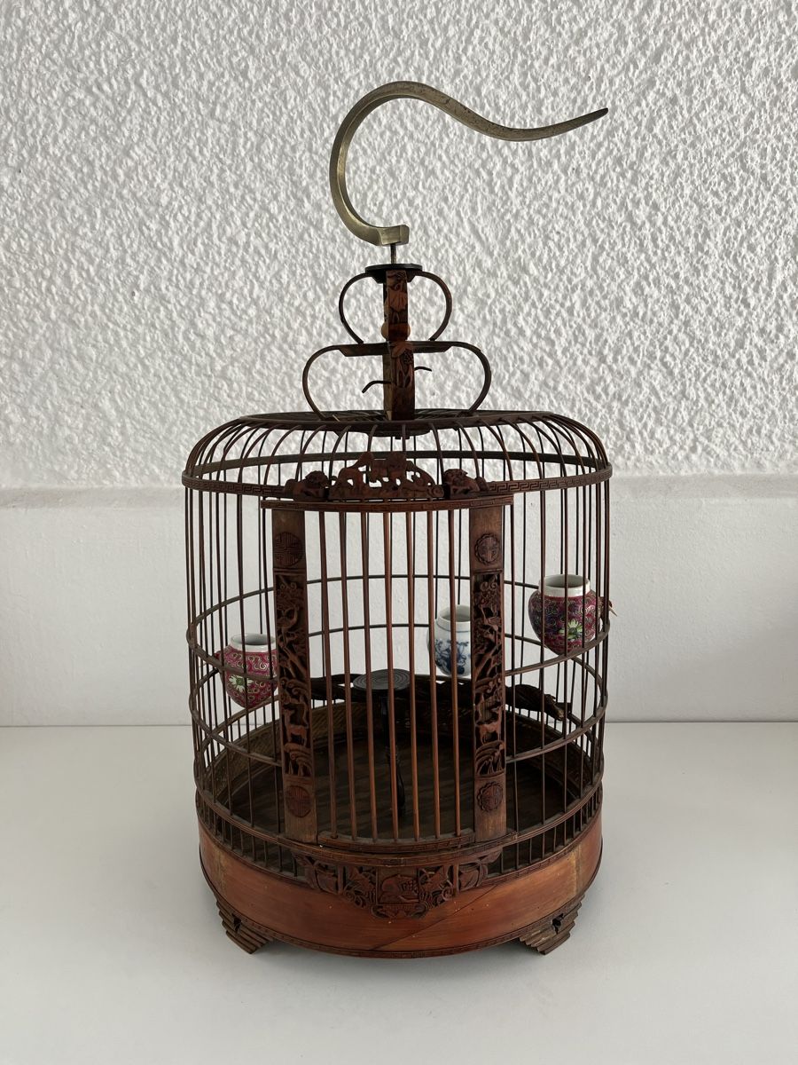 Tutte le decorazioni: alter, schöner,chinesischer Vogelkäfig – Usato da Wetzikon ZH venduto da seli03