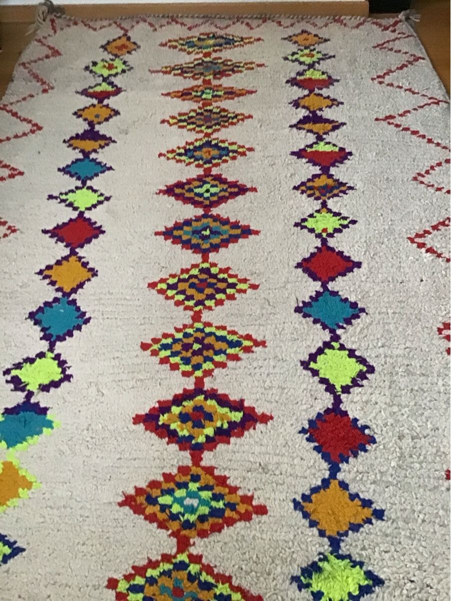 Tappeti: Handgeknüpfter Berberteppich, Wollteppich – Usato da Dübendorf venduto da sofasurfer01