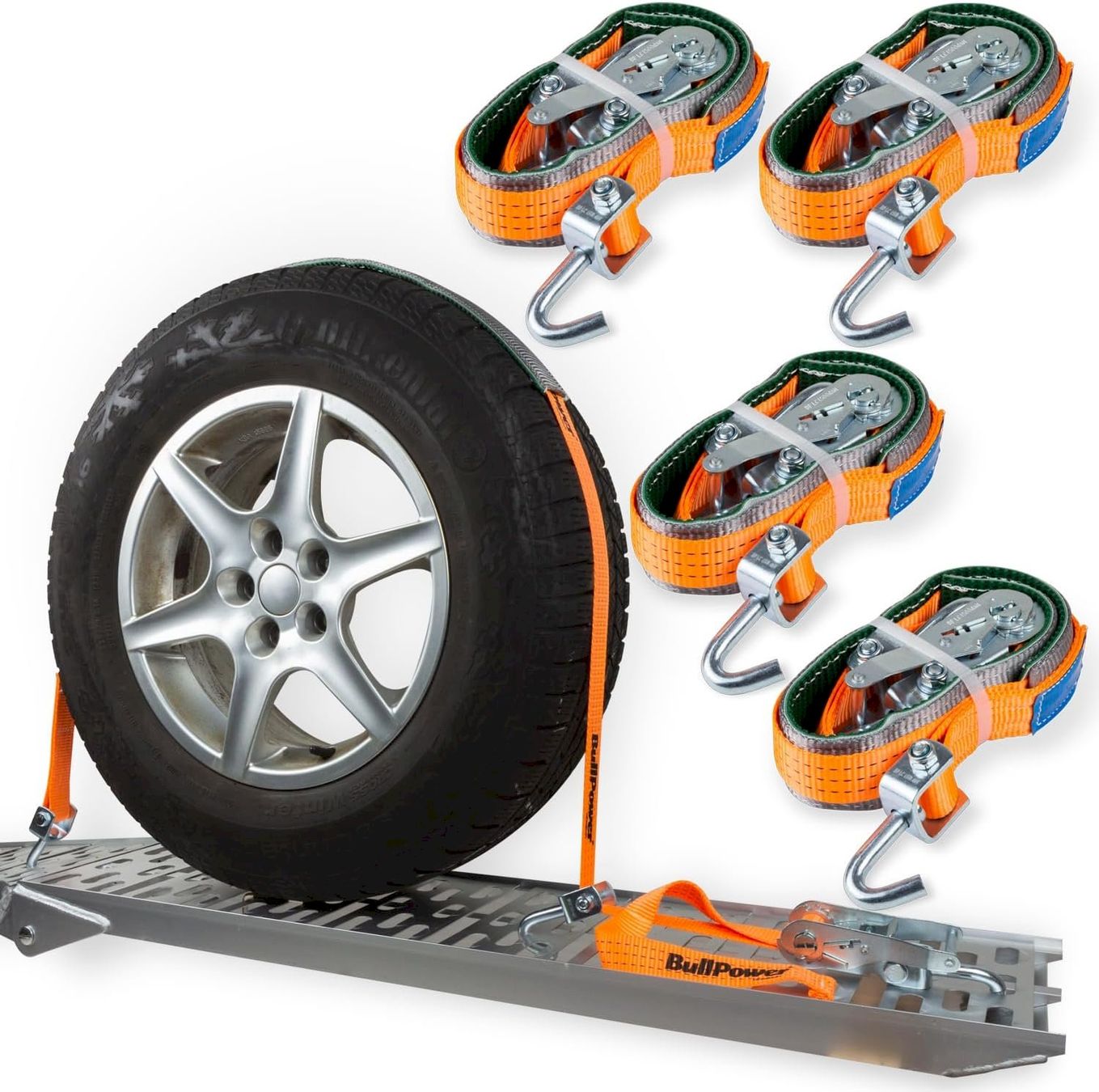 Sonstiges Fahrzeugzubehör: 4x BullPower Spanngurte 35mm 3000kg – Neu und originalverpackt aus Bottighofen von zaap