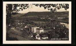 AK Brugg, Kaserne aus der Vogelschau
