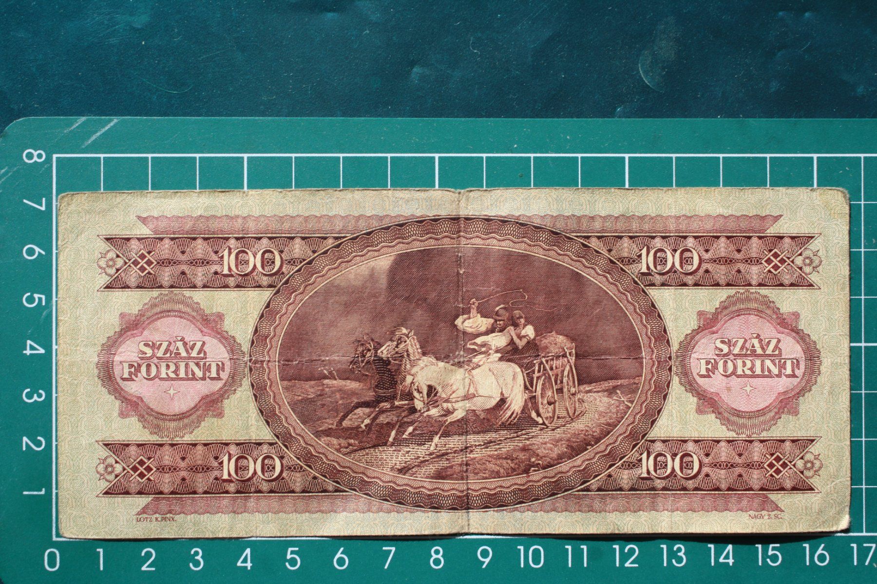 Banconote: currency banknote ungarn 100 forint 1962 – Usato da Laupen BE venduto da Gufi57 1