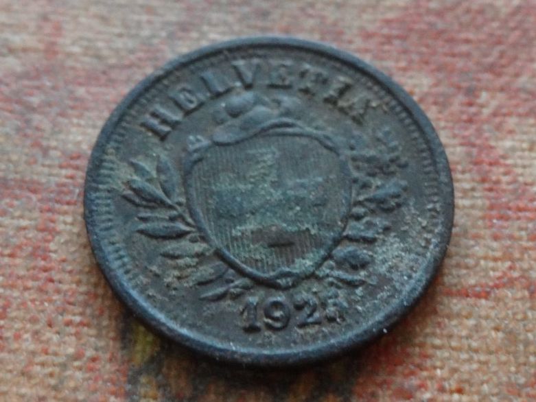 Tutti le monete: 1 Rp. 1925   (A) – Usato da Romanel-sur-Lausanne venduto da Swift13