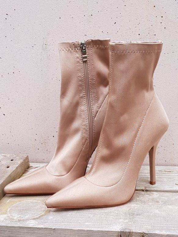 Scarpe da donna: 39 - Grösse, Textilstretch High Heels Stiefeletten – Usato da Nottwil venduto da echtMOMO 1