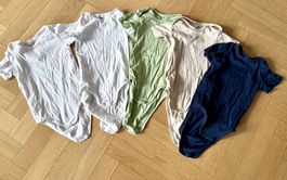 5 Kurzarmbodies von H&M in Grösse 98