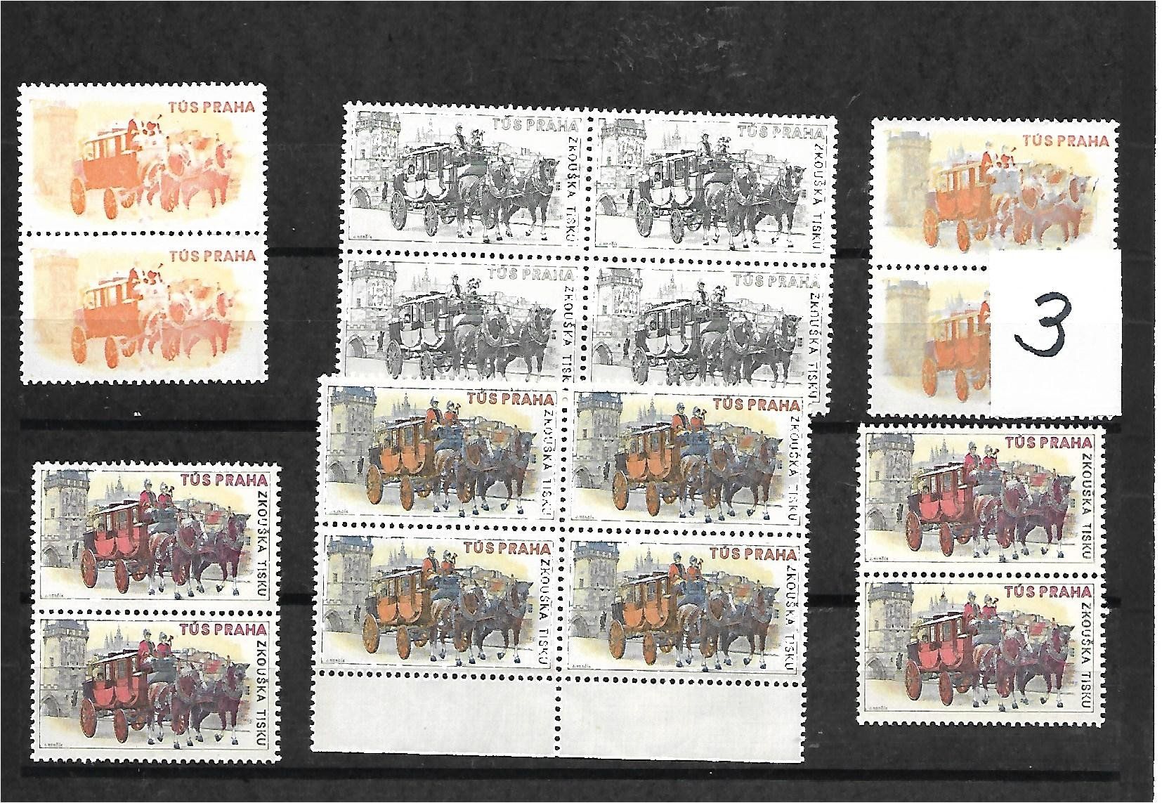 Tutti i francobolli: 1951 : Versuchsdrucke-Sammlung mit 93 Marken – Nuovo (secondo la descrizione) da Reinach BL venduto da eiche419 2