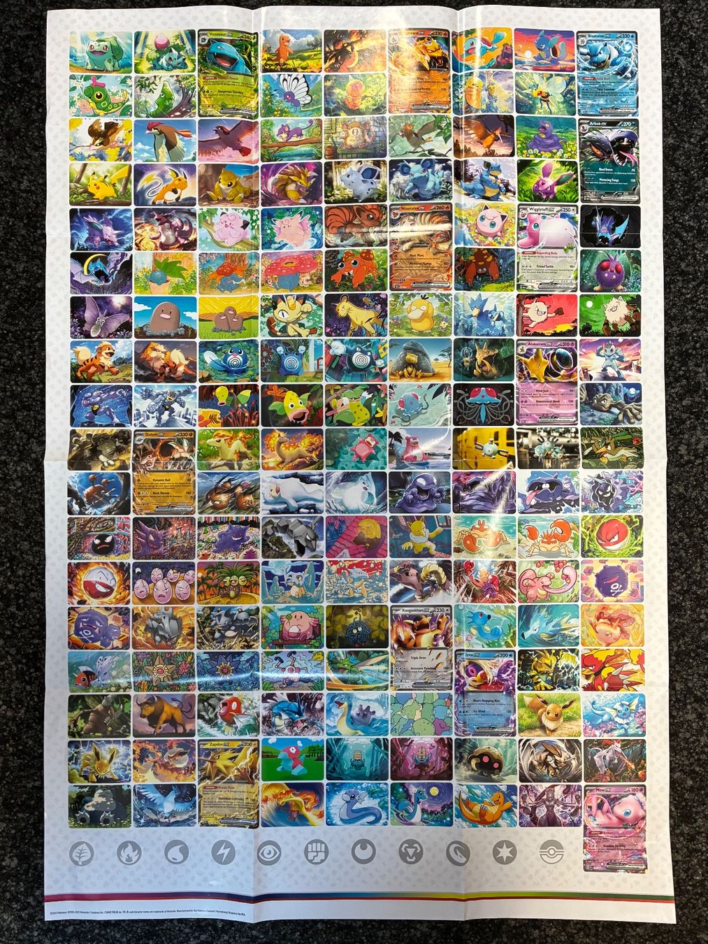 Foto & Immagini: Pokemon 151 - Poster / Plakat – Nuovo (secondo la descrizione) da Hütten venduto da yve_tf69 1