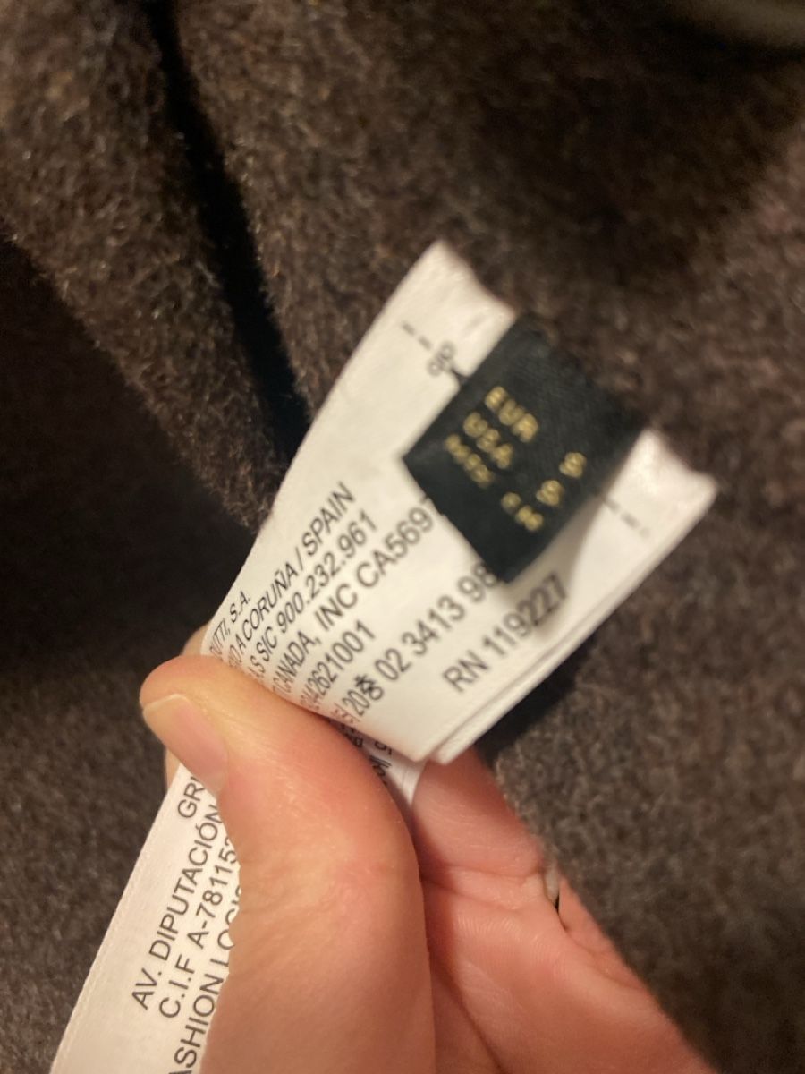 Massimo Dutti Cappotti: Mantello mai usato Massimo Dutti marrone – Nuovo (secondo la descrizione) da Lausanne venduto da lau_8vk7 5