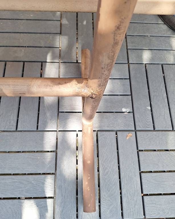 Tables: Stabiler Metall Gartentisch klappbar – D'occasion à Muri AG par Edlerweiss 3