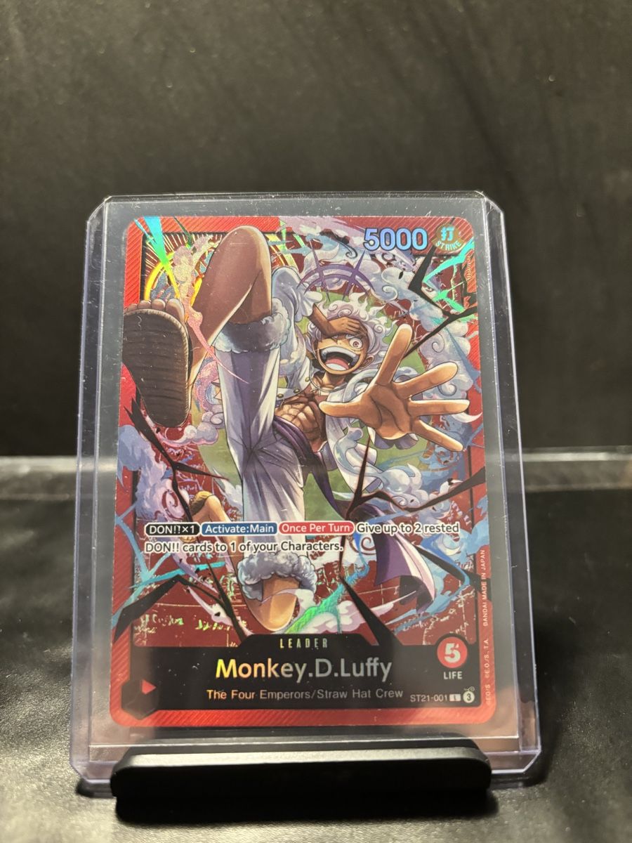Bandai Sammelbilder & Trading cards: Monkey.D.Luffy Leader Red - One Piece - ENG - Mint – Neu (gemäss Beschreibung) aus Bellinzona von Cook_ 2