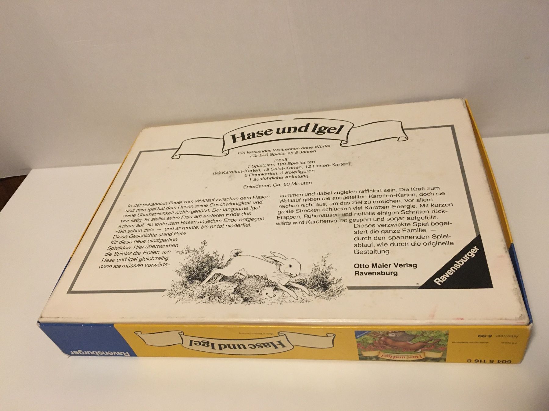 Ravensburger Giochi: Hase und Igel - Spiel von Ravensburger - 1978 – Usato da Andwil SG venduto da Rainboli 4