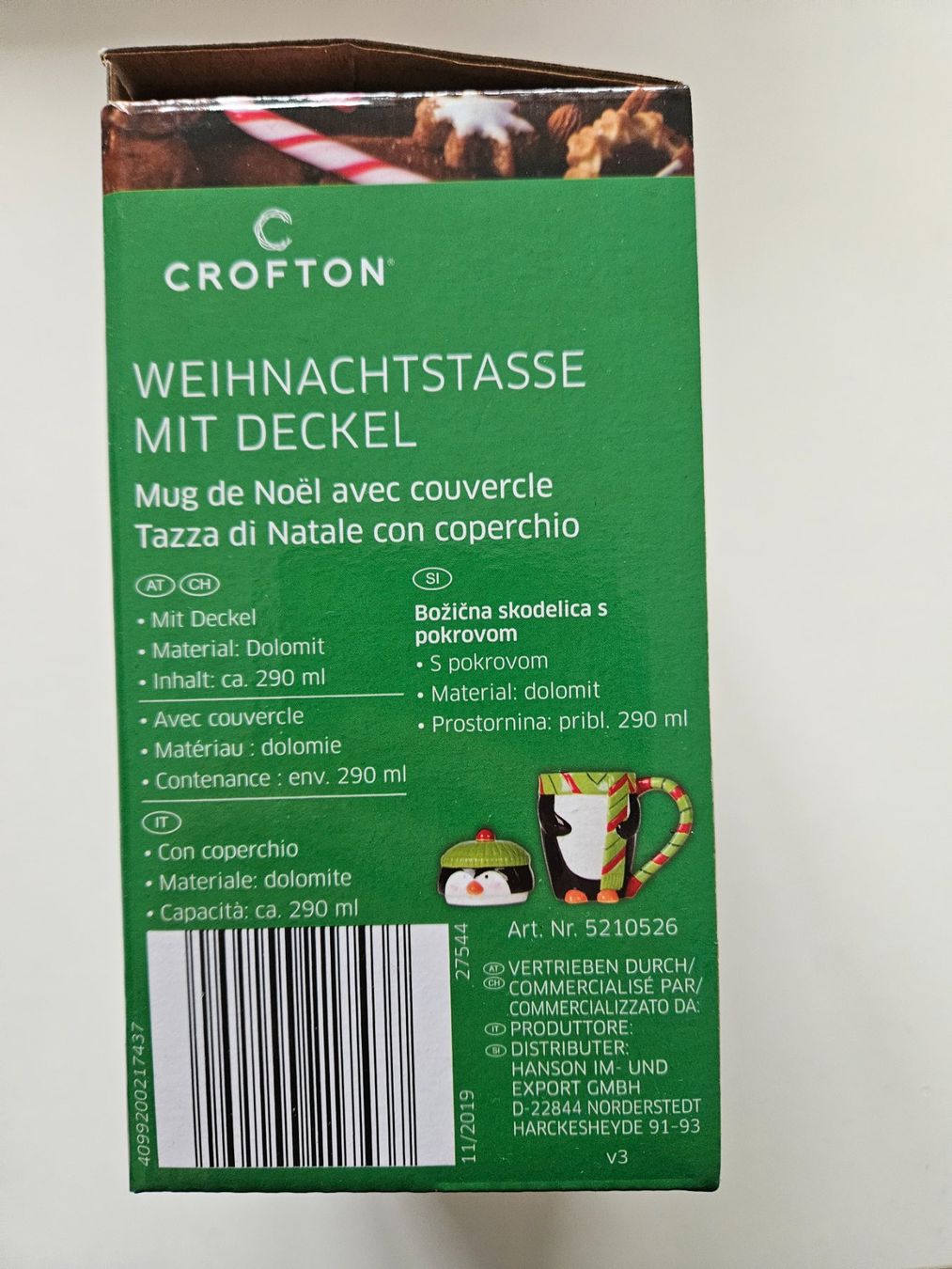 Tassen: Süsse Pinguin-Tasse mit Deckel – Neu (gemäss Beschreibung) aus Schaffhausen von sabrina915 1