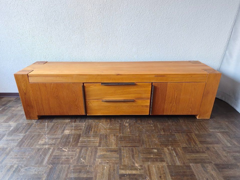 Cassettiere: Sideboard Lowboard Fernseher Möbel Eiche Massiv 180x47x45cm – Usato da Toffen venduto da Immo-Erben